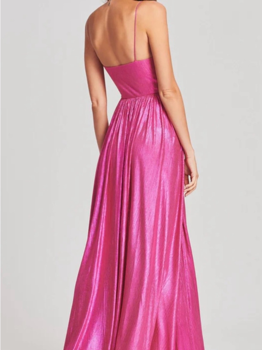 Retrofete Doss Dress - Hot Pink/Metallic - Picture 3 of 5